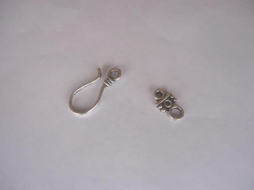 (image for) Hook and eye Clasp (bag of 10) - #HE17